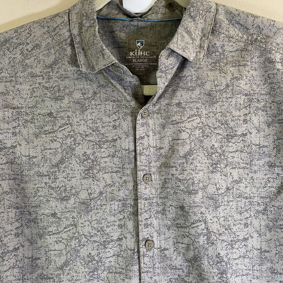 Kuhl Other - KÜHL Shirt Men XL Gray UPF Fishing Hiking Outdoor Casual 7484